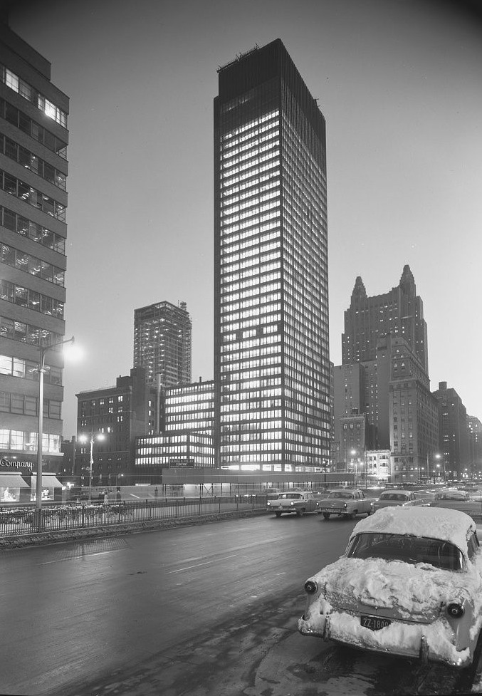 Seagram Building, New York by Mies Van Der Rohe