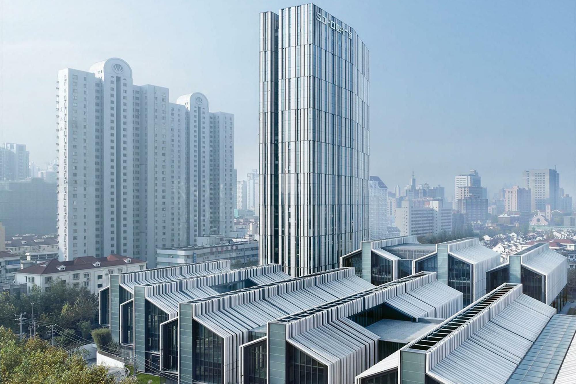 SOHO Fuxing Plaza - combining traditional, Shanghainese architecture with modern designs SOHO Fuxing Plaza - combining traditional, Shanghainese architecture with modern designs