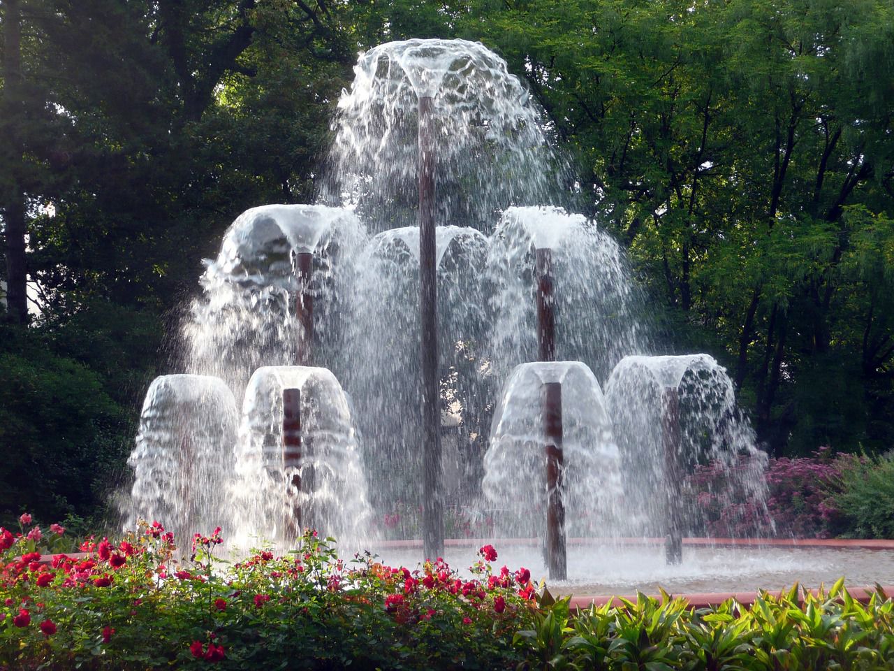 Garden Improvements - water features like fountains can massively enhance the appeal of a commercial or residential outdoor space