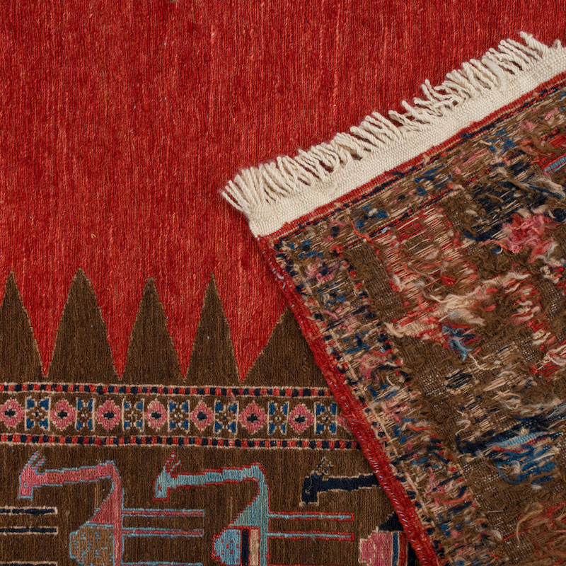 Sumak Camel Heriz Carpet 0900023