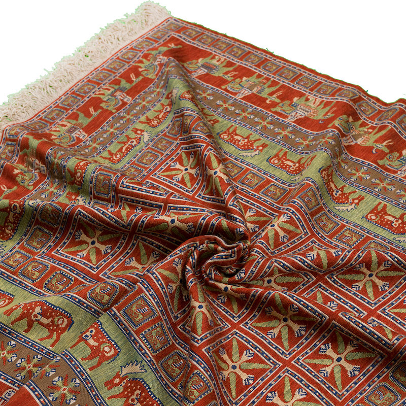 SuperFine Pazirik Heriz Carpet 1100001