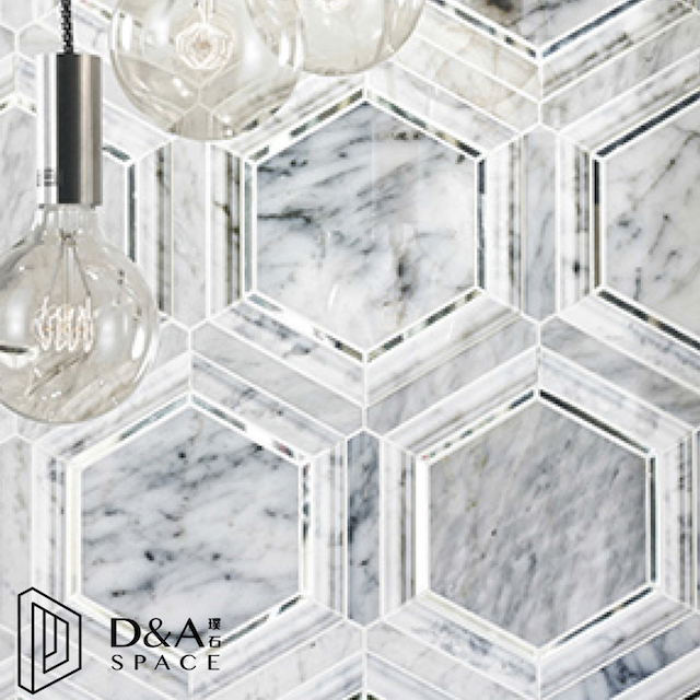 3D Waterjet Mosaic Prism