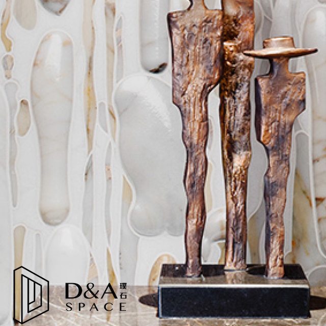 3D Waterjet Mosaic Flying Stone