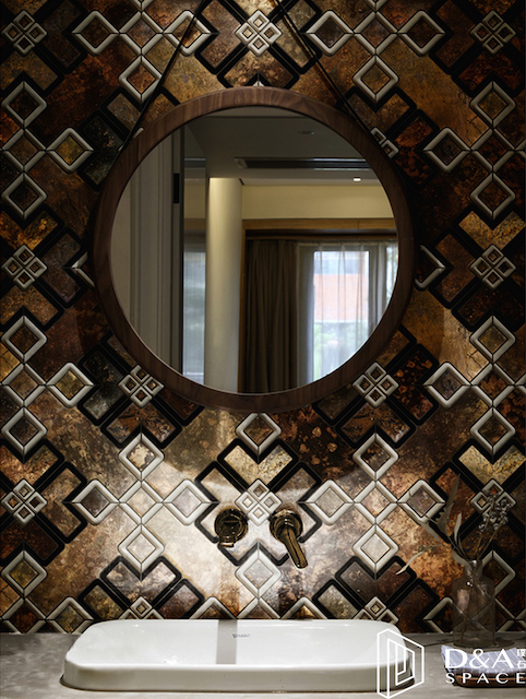 3D Waterjet Mosaic Diamond