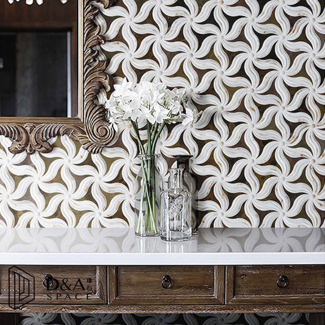 红风信子 / 卡金风信子 / 金属风信子 - 3D水刀拼花产品