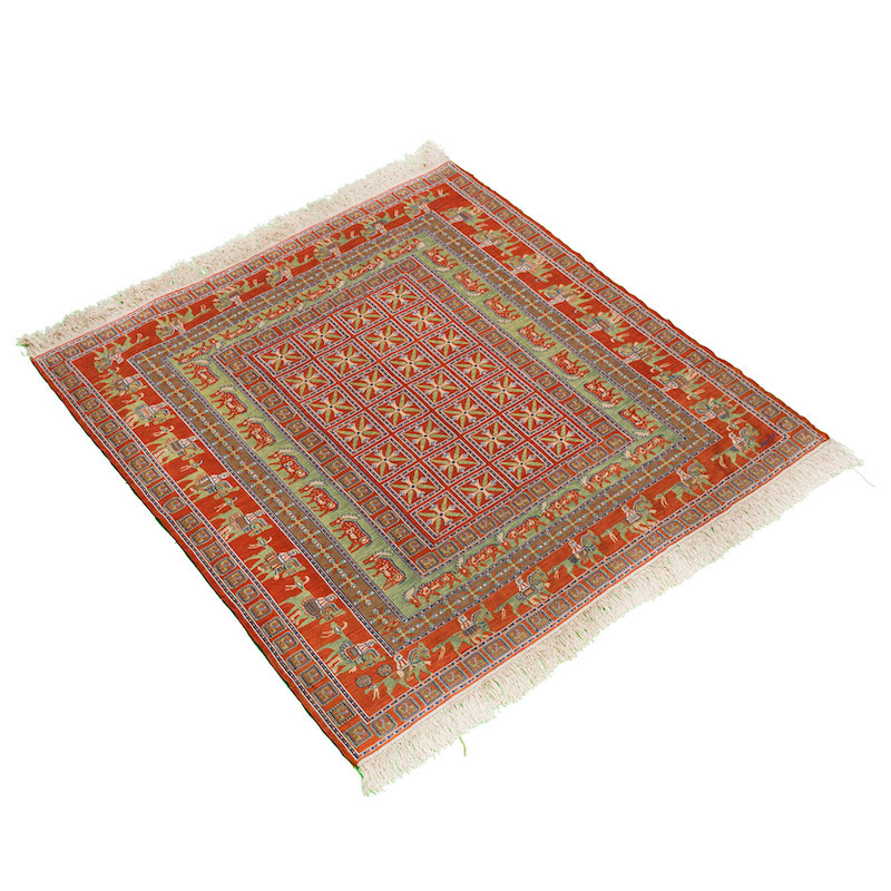 SuperFine Pazirik Heriz Carpet 1100001
